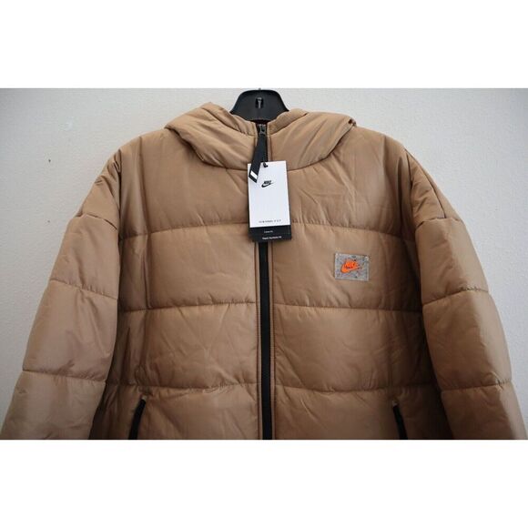 Nike DX5683-258 Women Sz XL Brown Sportswear Therma-FIT Repel Puffer Jacket - Picture 7 of 15